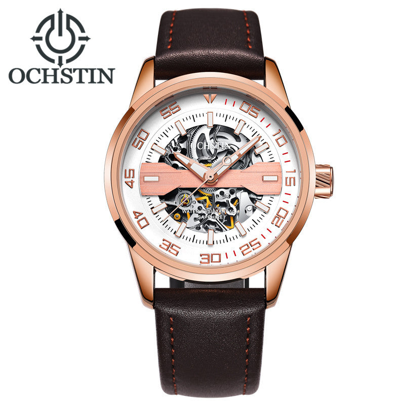 Ochstin's Automatic Leather Watch.