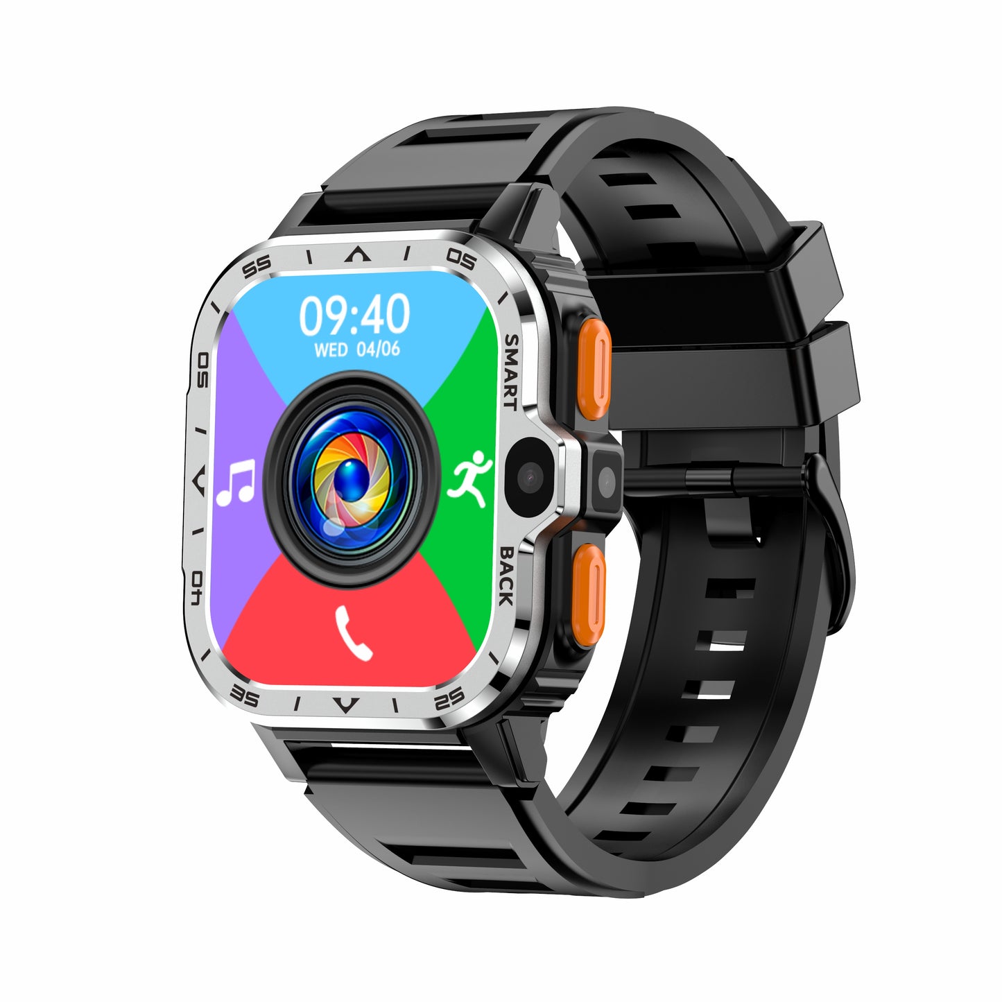 AP8 Smart Watch with Twin Camera