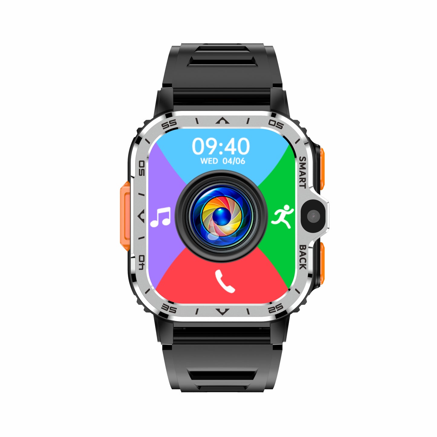 AP8 Smart Watch with Twin Camera