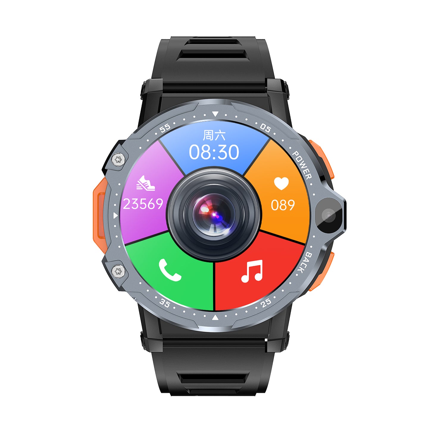 AP6 Smart Watch with Double camera.