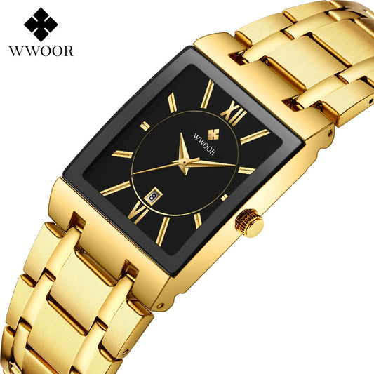 WWoor's Square classic Watch for Men.