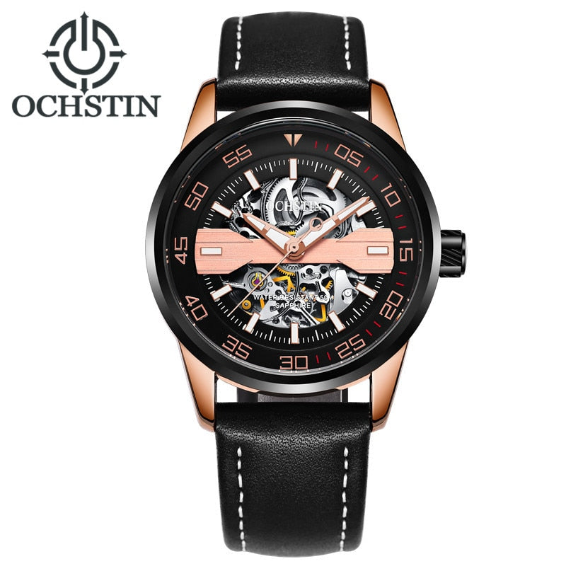 Ochstin's Automatic Leather Watch.