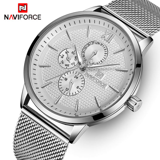 Naviforce's Ultra-Thin casual watch for Men.